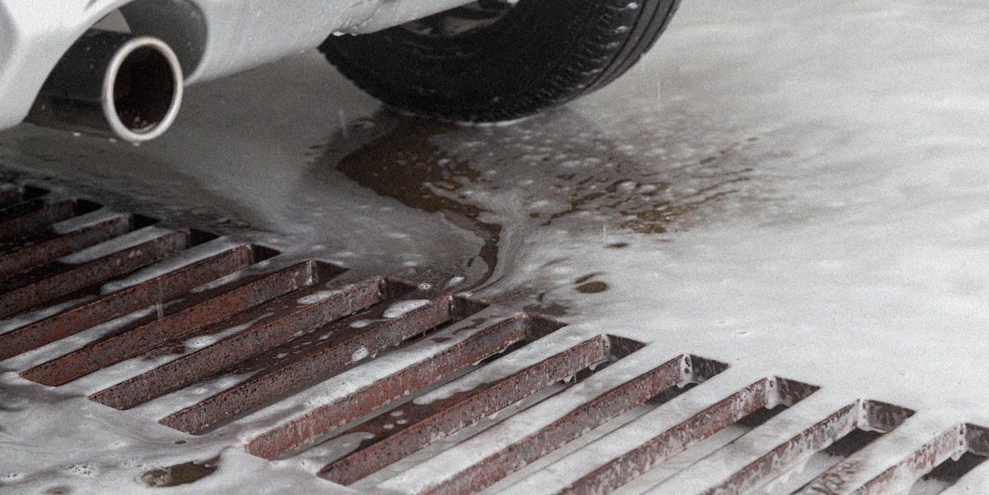 Wash floor